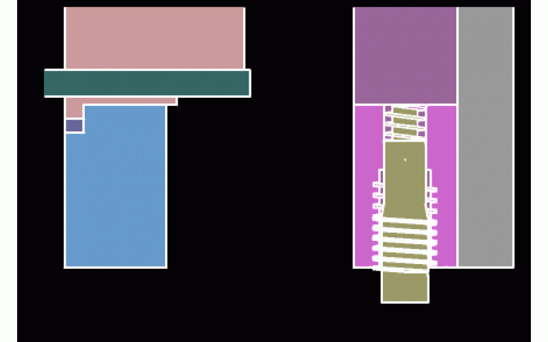 侧面螺纹，马达脱机构-深圳市模具厂整理提供