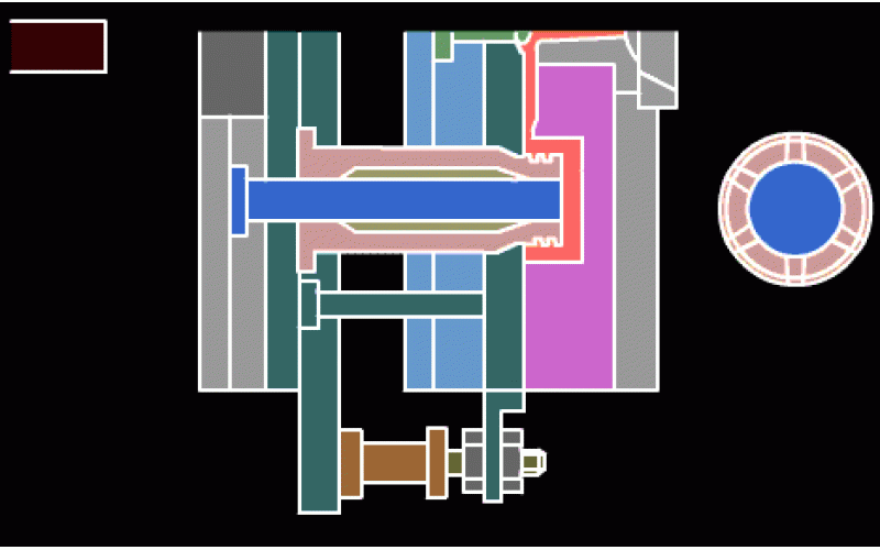 爆炸式加推板成型模具-深圳市模具厂整理提供