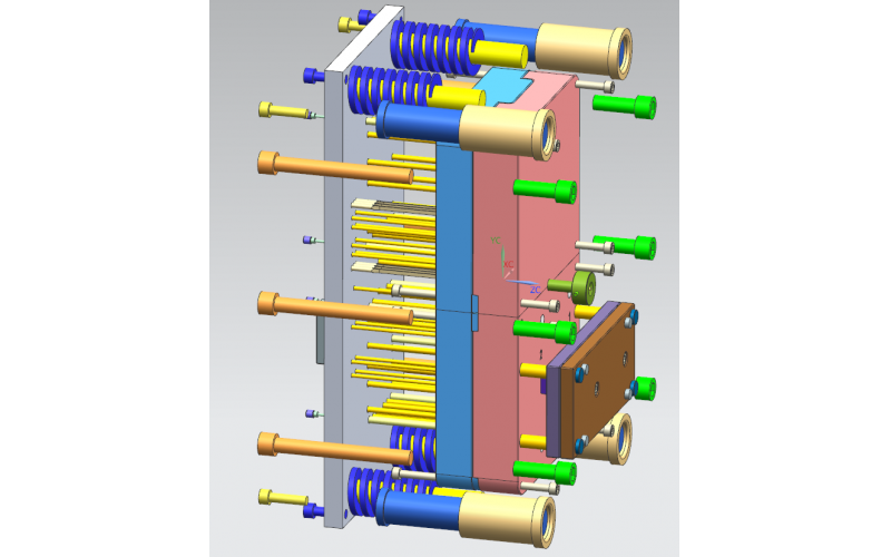 塑胶模具前模顶针